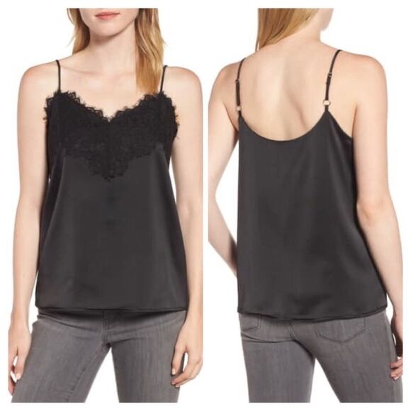 Gibsonlook x Glam Squad Rachel Lace Camisole - Picture 1 of 12